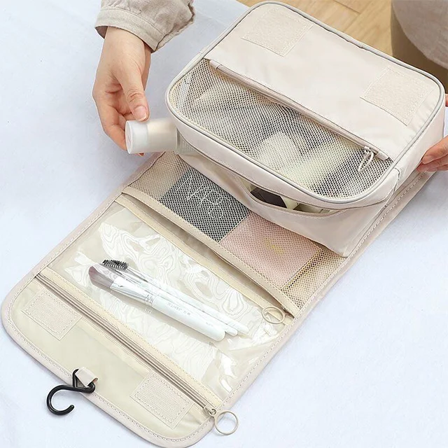 Best Seller Travel Life Hook Wash Bag Simple Pure Color European Portable Storage Women Makeup Bag
Best Seller Travel Life Hook Wash Bag Simple Pure Color European Portable Storage Women Makeup Bag