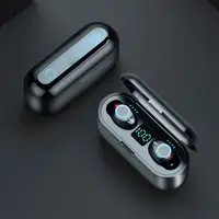 

TWS 5.0 Digital Display Touch 8D Surround Stereo Invisible Dual Microphone Wireless BT Earbuds Earphones Headphone