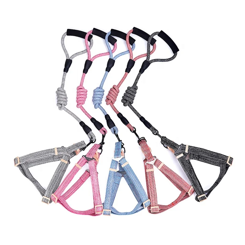 Fashion Soft Lightweight Durable Chest Back Type Dog Leash Pet Collars And Leash For Sale, Pink and blue and black and gray and brown
Fashion Soft Lightweight Durable Chest Back Type Dog Leash Pet Collars And Leash For Sale, Pink and blue and black and gray and brown