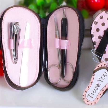 High QUality Wedding Gift Favor Pink Polka Flip Flop Four Pieces Pedicure Set Favor, As the picture
High QUality Wedding Gift Favor Pink Polka Flip Flop Four Pieces Pedicure Set Favor, As the picture
