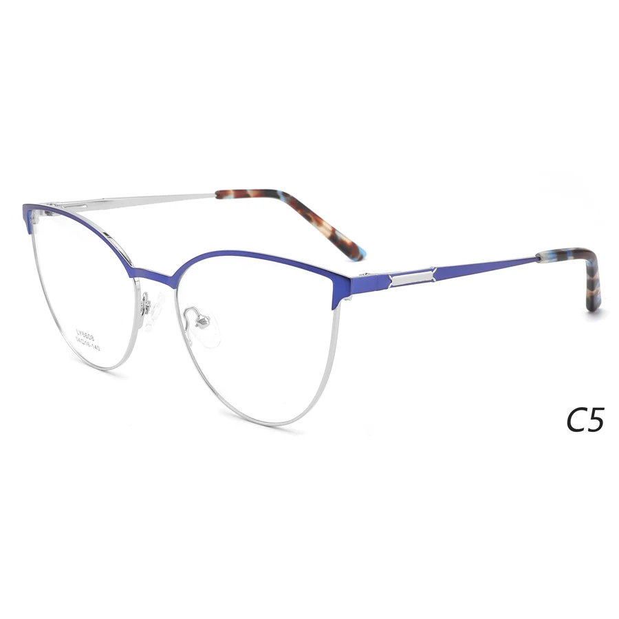 2021 Hot Sale Fashion Metal Frame Custom Eyeglasses Cat Eye Glasses For Female, Custom colors
2021 Hot Sale Fashion Metal Frame Custom Eyeglasses Cat Eye Glasses For Female, Custom colors