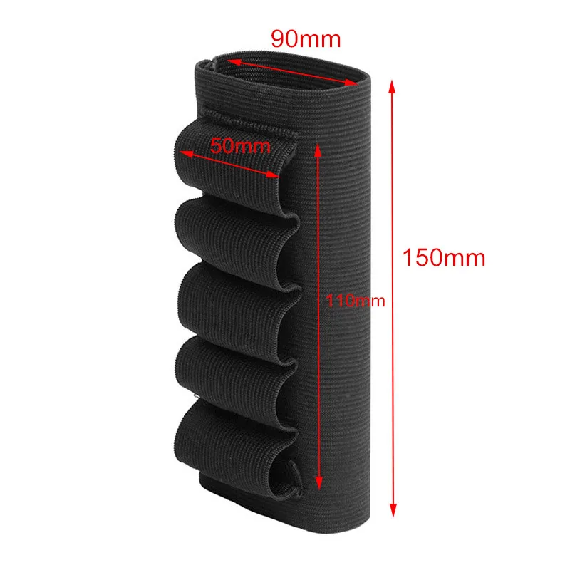 5/8/9/14 Rounds Shotgun Buttstock Ammo Pouch