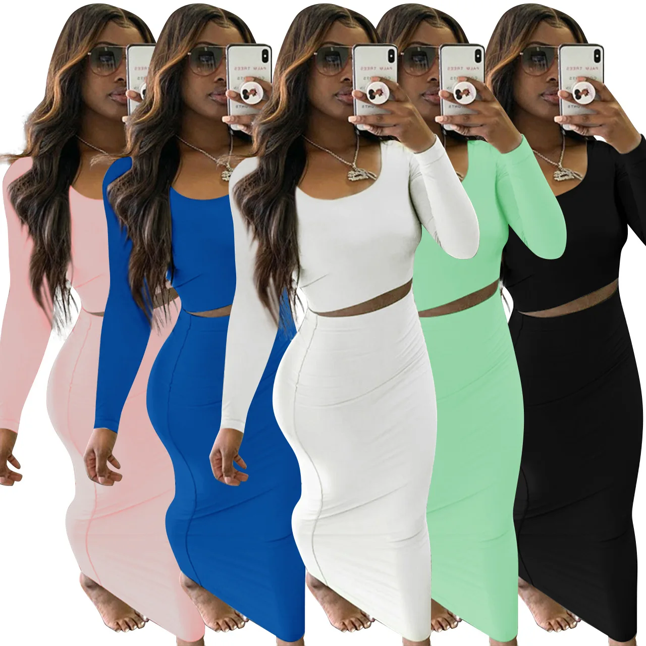 Custom Logo Sexy Two Piece Set Women Clothes 2021 Fall Clothing Ladies Cheap Long Sleeve Bodycon Dresses Women Casual Dress, Picture
Custom Logo Sexy Two Piece Set Women Clothes 2021 Fall Clothing Ladies Cheap Long Sleeve Bodycon Dresses Women Casual Dress, Picture