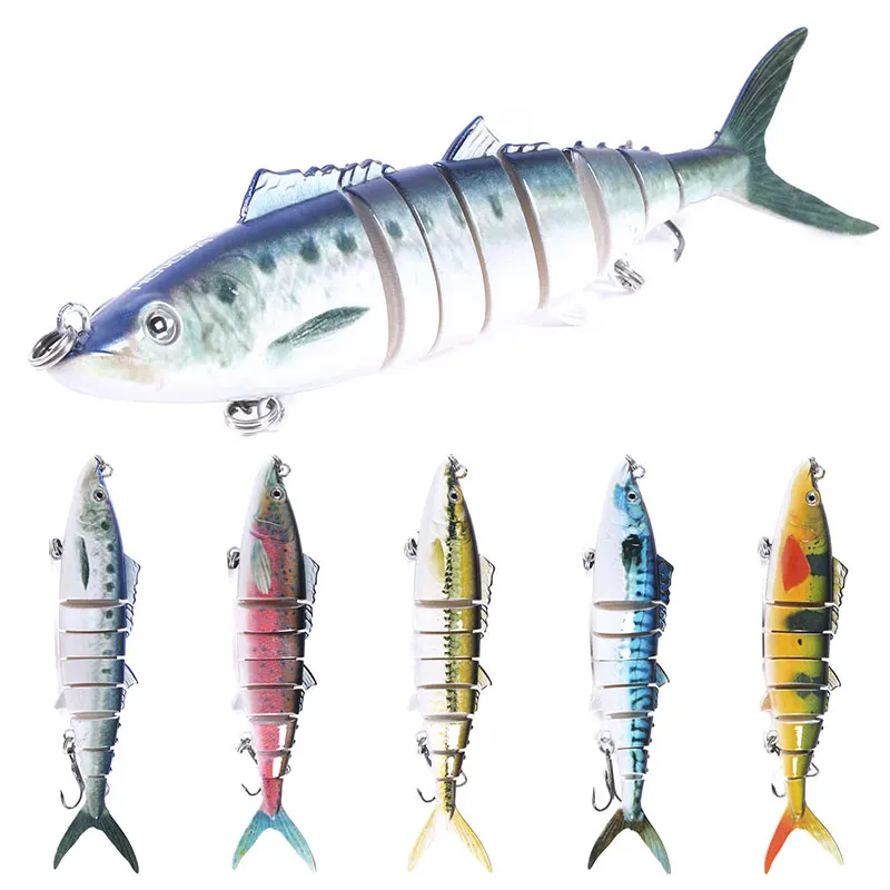 17.8cm 38g wholesale handmade fishing lure Lifelike Fishing Jointed minnow simulated 3D fish eyes, 5 colors as pictures
17.8cm 38g wholesale handmade fishing lure Lifelike Fishing Jointed minnow simulated 3D fish eyes, 5 colors as pictures