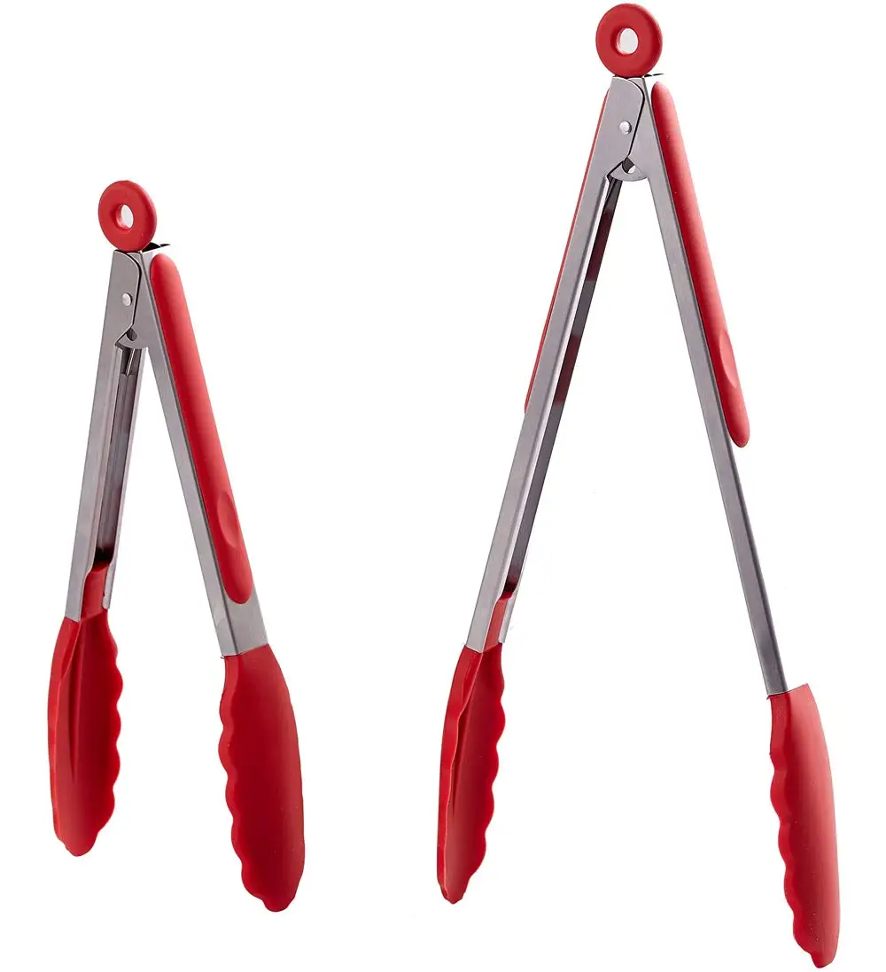 USSE Wholesale Custom Logo FOOD safe BPA free heat resistant reusable silicone food tongs
USSE Wholesale Custom Logo FOOD safe BPA free heat resistant reusable silicone food tongs