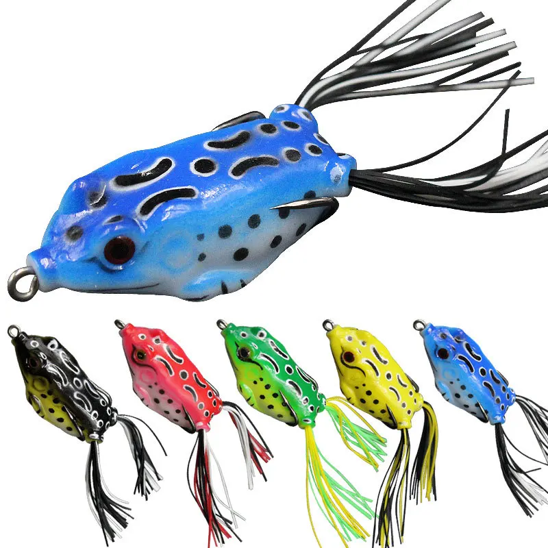 T-Bait Floating Simulation Frog Soft Fishing Lure For Black Fish With Double Hook 5g8g13g Sinking Artificial Thunder Frog Bait
T-Bait Floating Simulation Frog Soft Fishing Lure For Black Fish With Double Hook 5g8g13g Sinking Artificial Thunder Frog Bait