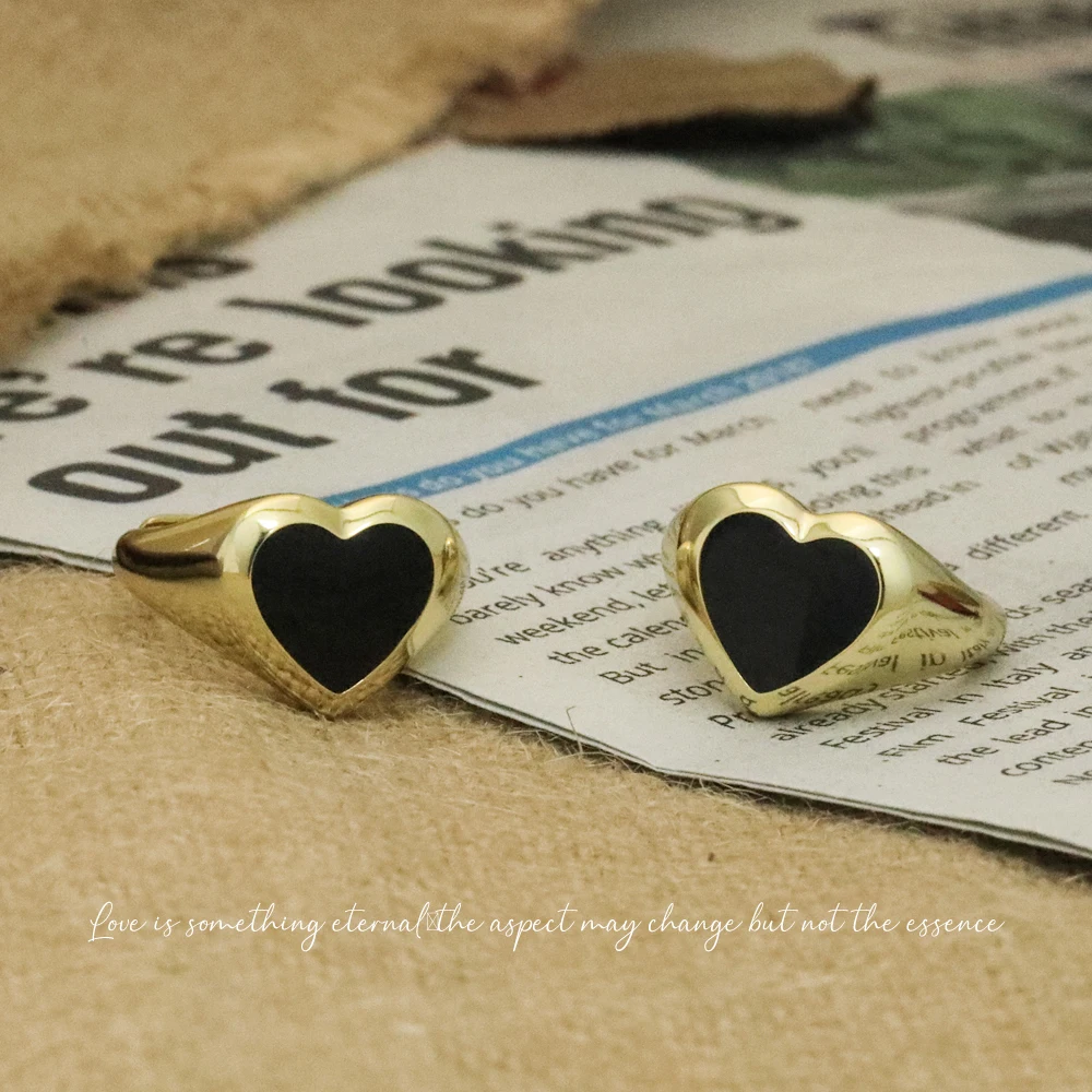 VIANRLA 925 Sterling Silver Minimalist Heart Rings 18K Gold Open Ring For Women Support Dropshipping
VIANRLA 925 Sterling Silver Minimalist Heart Rings 18K Gold Open Ring For Women Support Dropshipping