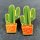 Cheap trading best pins factory custom-made metal crafts enamel kids plant floral lapel pin with logo