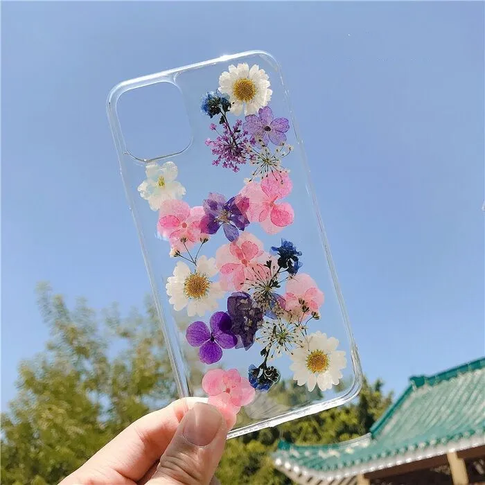 Shockproof Mobile Accessories TPU Sparkly Beautiful Real Pressed Flowers Mobile Cover Acrylic Phone Case
Shockproof Mobile Accessories TPU Sparkly Beautiful Real Pressed Flowers Mobile Cover Acrylic Phone Case