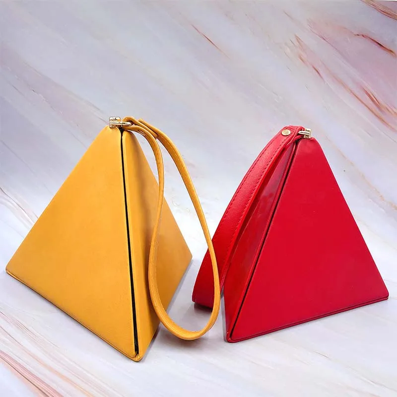 2021 Xianjian Custom Made Triangle Pyramid Shaped Purse With Wristlet Handle (XJEB234)
2021 Xianjian Custom Made Triangle Pyramid Shaped Purse With Wristlet Handle (XJEB234)