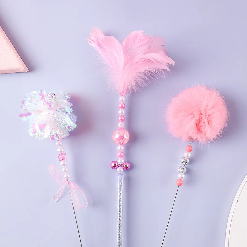 3 Styles Feather Rabbit Funny Cat Stick Release The Cat's Emotions Cute Funny Cat Fairy Stick Have fun Pet Interactive Toys, Photo color
3 Styles Feather Rabbit Funny Cat Stick Release The Cat's Emotions Cute Funny Cat Fairy Stick Have fun Pet Interactive Toys, Photo color