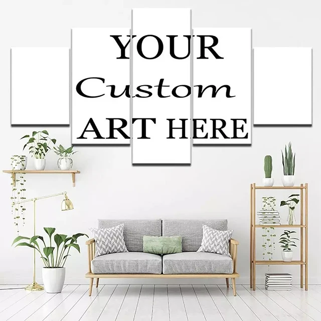 Art Wall Frame Customized DIY Prints Custom Made Canvas Picture 5 Panel Canvas painting Modular Home Decoration
Art Wall Frame Customized DIY Prints Custom Made Canvas Picture 5 Panel Canvas painting Modular Home Decoration