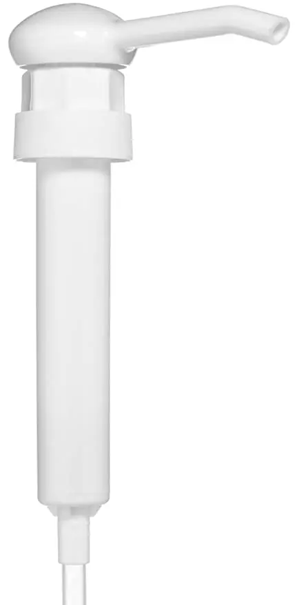 Standard Size 1 Gallon Plastic Bottles White 1 Oz Plastic Pump Dispenser