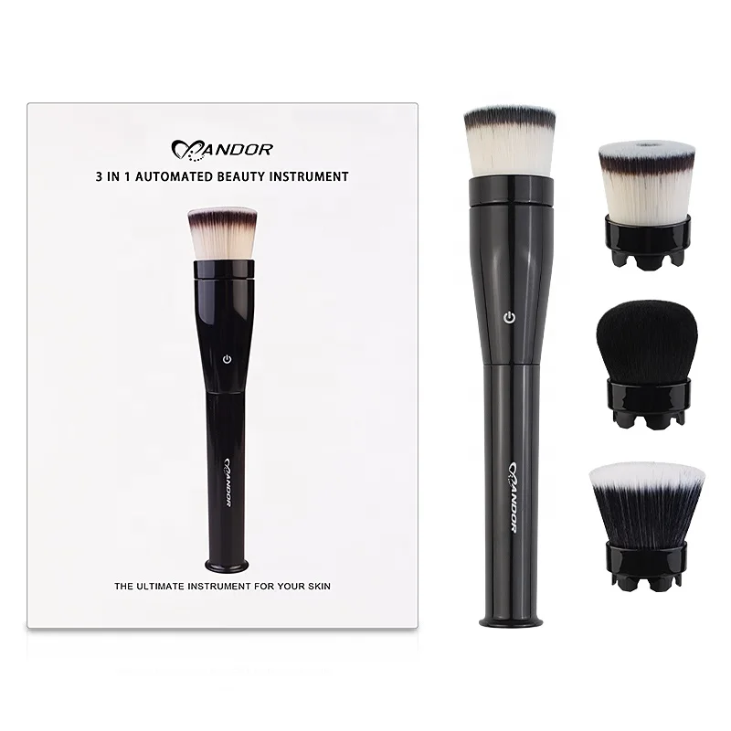 private label waterproof 3 in 1 magnetic replaceable synthetic head electric rotating makeup brush automatic cosmetic brush
private label waterproof 3 in 1 magnetic replaceable synthetic head electric rotating makeup brush automatic cosmetic brush