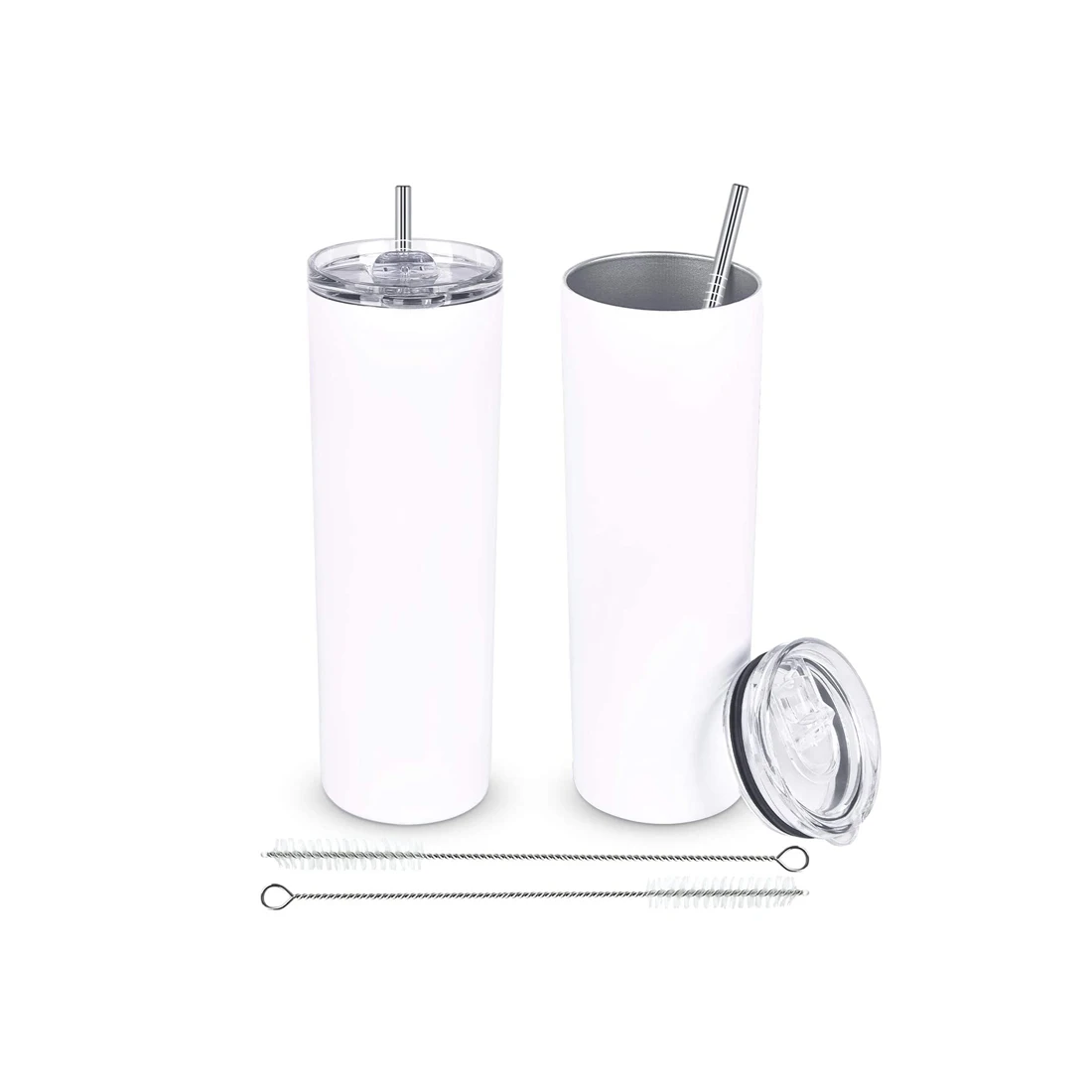 White straight wholesale 20 oz sublimation stainless steel skinny tumbler for gift, Customized color
White straight wholesale 20 oz sublimation stainless steel skinny tumbler for gift, Customized color