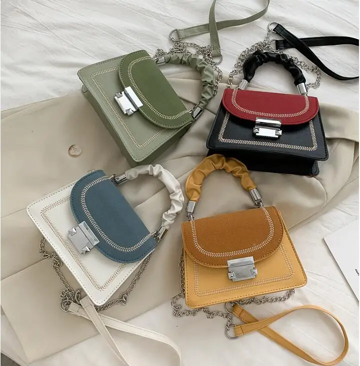 Fashion Chain Mini Bags Ladies Hand Bags Handbags for Women Contrast Color Designer Hand Bags
Fashion Chain Mini Bags Ladies Hand Bags Handbags for Women Contrast Color Designer Hand Bags