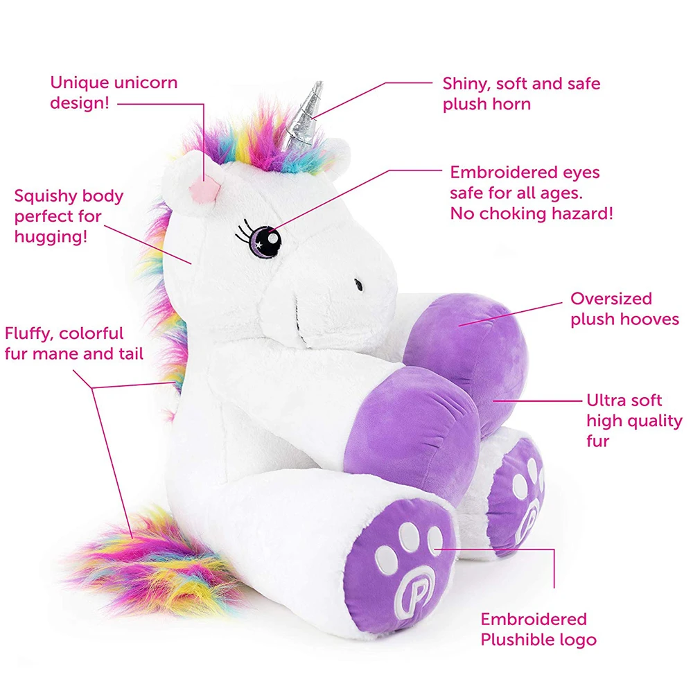  Discover the Magic of Rainbow Pillow Pet Unicorn: The Ultimate Cuddle Companion for Kids and Adults Alike