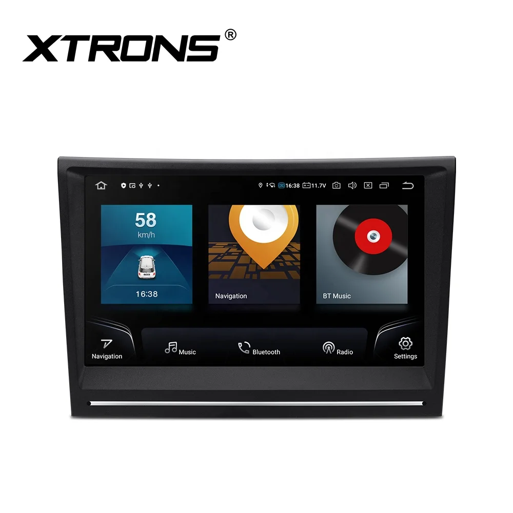 XTRONS Car Radio For Porsche 911 Cayman Boxster Android 13 8+256g 8" Pantalla Carplay Android auto Navigation GPS