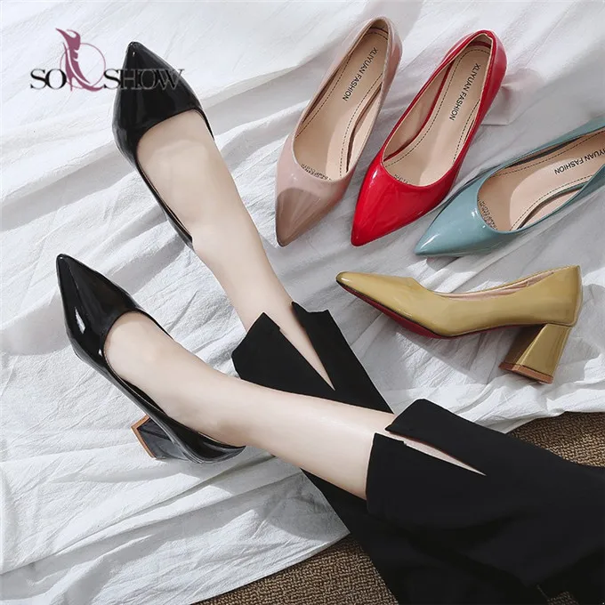 China wholesale hot sale Elegant design Women PU pointed toe candy color shoes ladies high heels pumps
China wholesale hot sale Elegant design Women PU pointed toe candy color shoes ladies high heels pumps