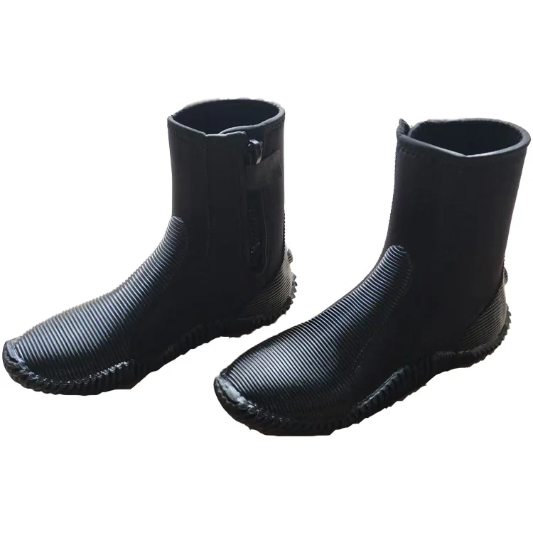 High quality 3mm neoprene scuba diving booties surfing boots for women and man, Black
High quality 3mm neoprene scuba diving booties surfing boots for women and man, Black