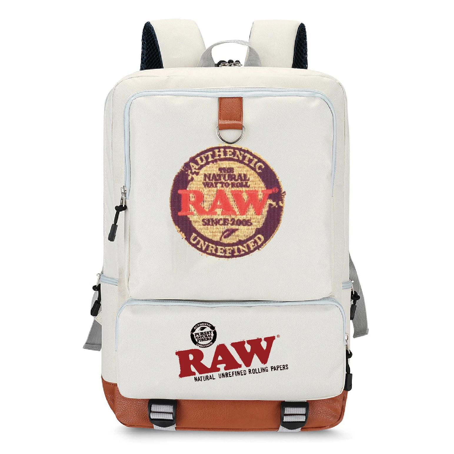 2021 new RAW backpack campus student large-capacity unisex raw cigar bag leisure business high-quality nylon travel bag
2021 new RAW backpack campus student large-capacity unisex raw cigar bag leisure business high-quality nylon travel bag