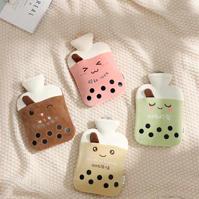 Large Size Portable Hot Water Bag Silicone Boba Milk Tea Cute Hot Water Bag for Hot Water, As photo
Large Size Portable Hot Water Bag Silicone Boba Milk Tea Cute Hot Water Bag for Hot Water, As photo