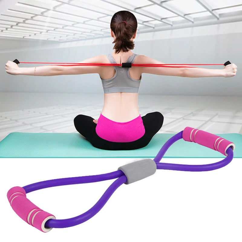 Resistance Bands Yoga Fitness Resistance 8 Word Chest Expander Rope Workout Muscle Fitness Rubber Elastic Bands for Exercise, 8colors
Resistance Bands Yoga Fitness Resistance 8 Word Chest Expander Rope Workout Muscle Fitness Rubber Elastic Bands for Exercise, 8colors