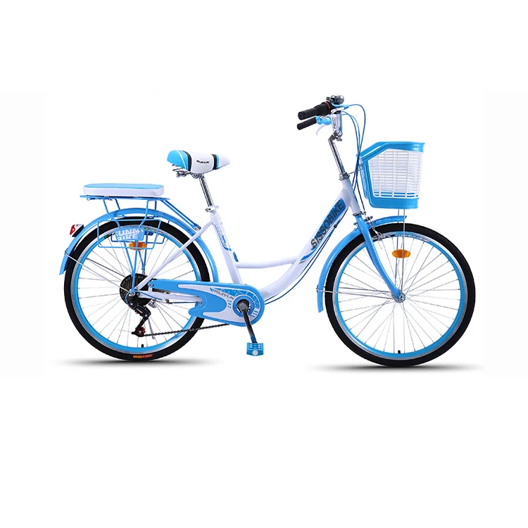 Hot Selling 26 Inch Retro City Cycle Bicycle Fashion Classic Ladies Bike With Basket, Purple,brown,blue,pink
Hot Selling 26 Inch Retro City Cycle Bicycle Fashion Classic Ladies Bike With Basket, Purple,brown,blue,pink