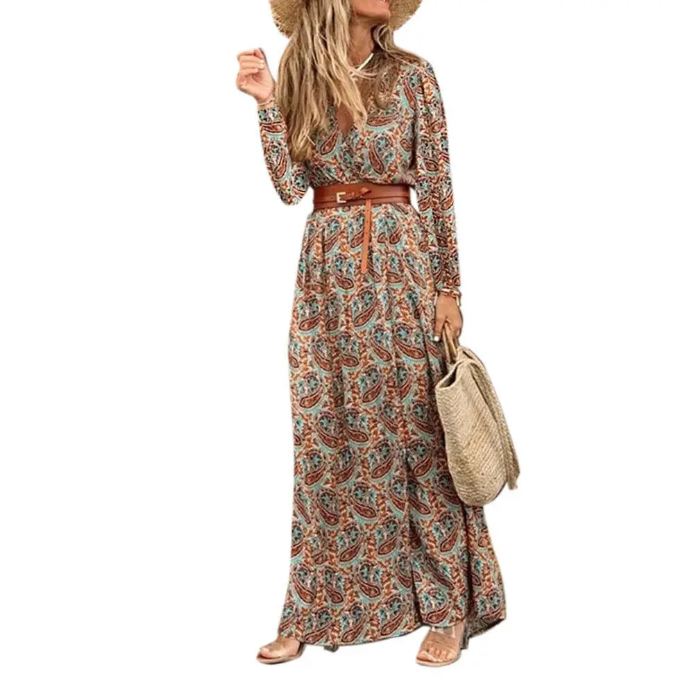 New Arrival Autumn Dress Women Vintage Dresses Spring 2021 Mixi Floral Long Sleeve Dress Female
New Arrival Autumn Dress Women Vintage Dresses Spring 2021 Mixi Floral Long Sleeve Dress Female