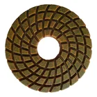 Diamond polishing tool parts wet resin 3 step sanding pad for electric angle grinder