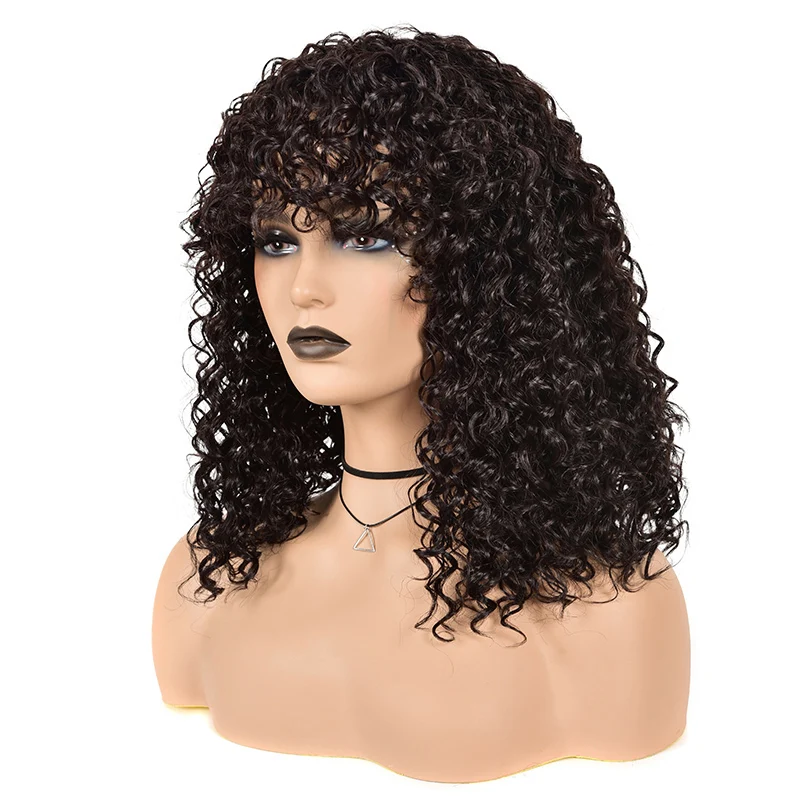 Ross Pretty Exclusive Price Brazilian Cuticle Aligned Hair Virgin Hair Natural Black Color Deep Wave Wig With Bang
Ross Pretty Exclusive Price Brazilian Cuticle Aligned Hair Virgin Hair Natural Black Color Deep Wave Wig With Bang