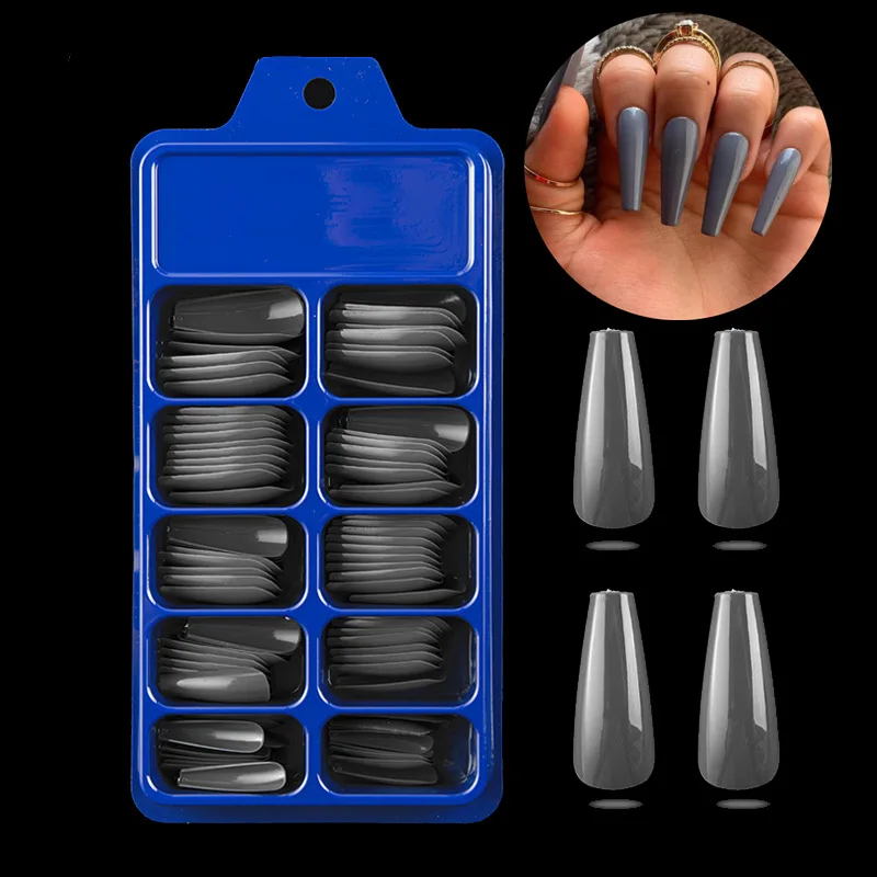 36 Styles 100 PCS Salon Acrylic Fingernails Full Cover Press On Nails Clear Artificial Coffin Fake Nail Tips
36 Styles 100 PCS Salon Acrylic Fingernails Full Cover Press On Nails Clear Artificial Coffin Fake Nail Tips