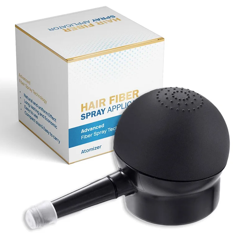 Wholesale Private label Sprayer Nozzle Hair Building Fiber Spray Applicator of Pump, Black
Wholesale Private label Sprayer Nozzle Hair Building Fiber Spray Applicator of Pump, Black