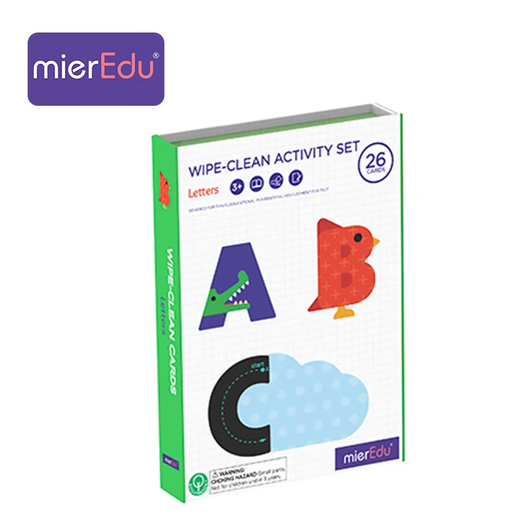 Cognitive cards flashcards Erasable cards alphabet set baby Early childhood education letters literacy set 2-6 years old
Cognitive cards flashcards Erasable cards alphabet set baby Early childhood education letters literacy set 2-6 years old