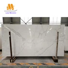 Fashion Vanity top White calcatta man made quartz stone panel