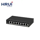 Port Switch 8 Port NEW 8 RJ45 Ethernet Port Gigabit Can Form Ring Network Ethernet Unmanaged Switch