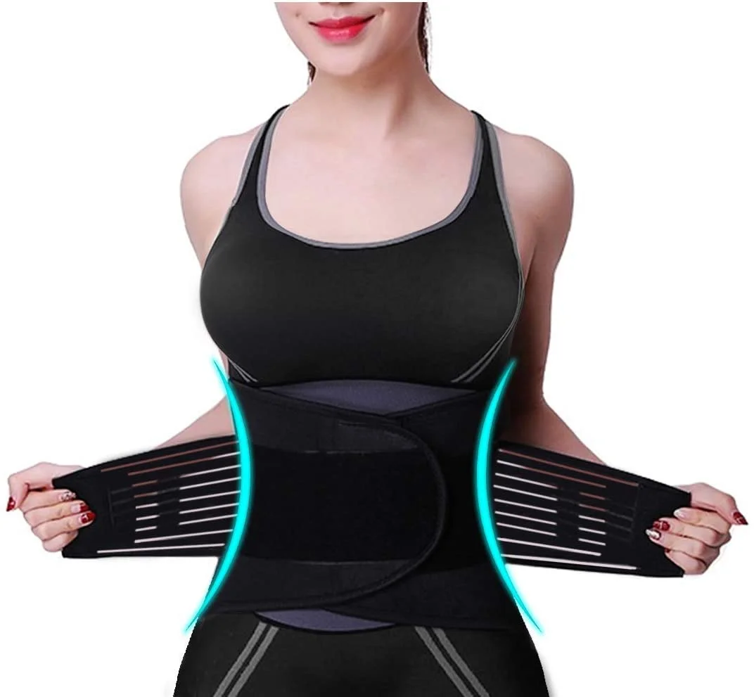 Men Women Waist Trainer Slimming Belt Tummy Sport Girdle Waist Suppor Waist with 4 Bars, Black
Men Women Waist Trainer Slimming Belt Tummy Sport Girdle Waist Suppor Waist with 4 Bars, Black