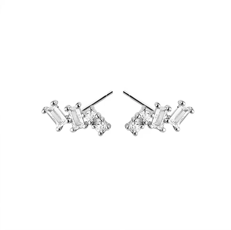 2021 Trend Jewelry Three Pieces Zircon 925 Sterling Silver Druzy Stone Earring, White
2021 Trend Jewelry Three Pieces Zircon 925 Sterling Silver Druzy Stone Earring, White