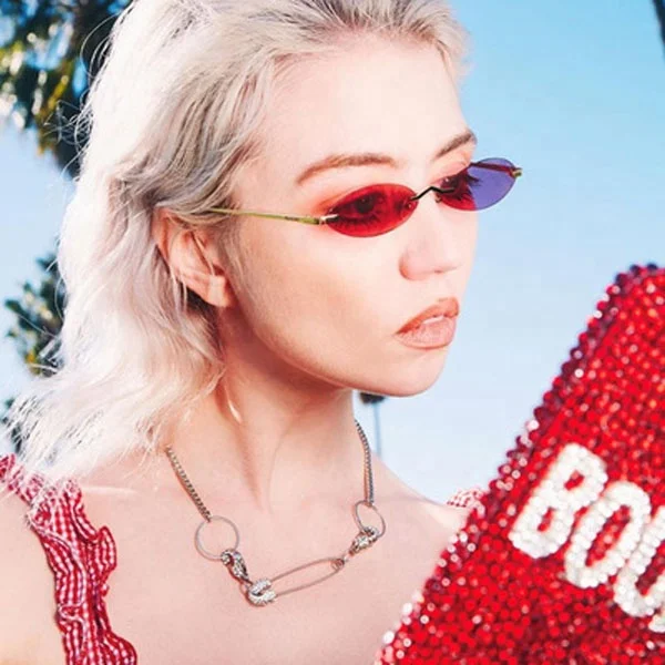 wholesale custom fashion vintage sunglasses retro oval rimless metal frame small women men shades sun glasses, Customized color
wholesale custom fashion vintage sunglasses retro oval rimless metal frame small women men shades sun glasses, Customized color