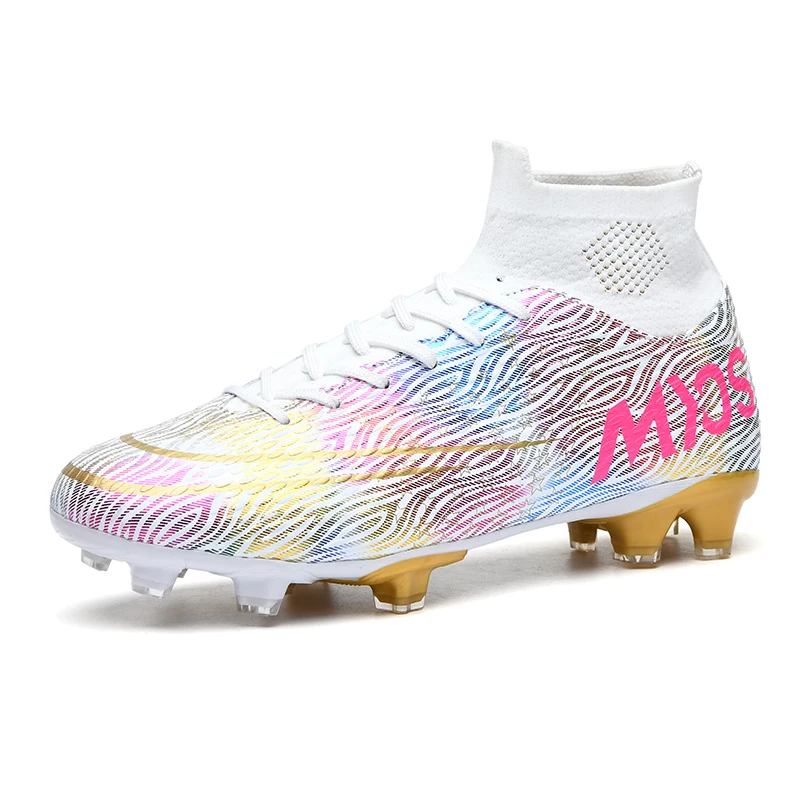 slip on Ankle mid cut AG football boot wholesale ankle boots factory Fly knitting soccer shoe
slip on Ankle mid cut AG football boot wholesale ankle boots factory Fly knitting soccer shoe