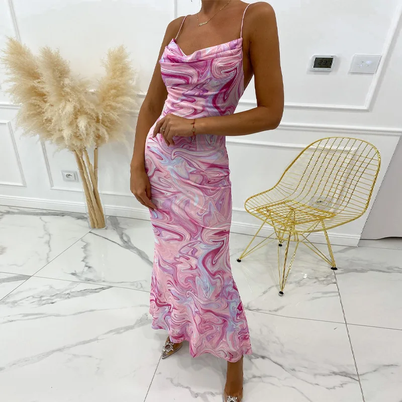 Spring 2022 New arrival Women sexy casual dress backless spaghetti strap dress fashionable ladies maxi dresses
Spring 2022 New arrival Women sexy casual dress backless spaghetti strap dress fashionable ladies maxi dresses