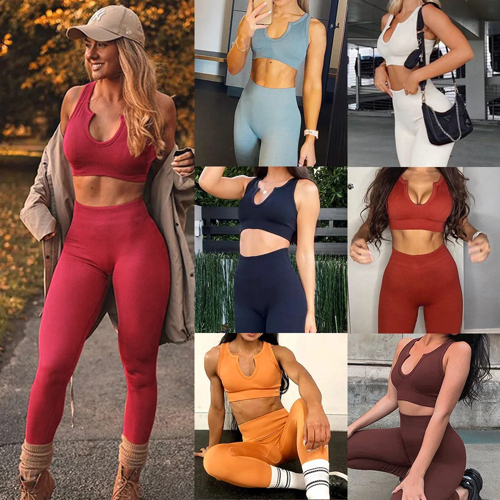 Blue Black Ribbed Sexy V-neck Vest Shorts Yoga Sets Fitness Seamless Gym Suits 2 pieces Women Sport Suit Short Leggings Yoga Set
Blue Black Ribbed Sexy V-neck Vest Shorts Yoga Sets Fitness Seamless Gym Suits 2 pieces Women Sport Suit Short Leggings Yoga Set