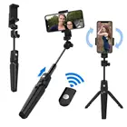2019 High Quality Amazon Hot Sales Aluminum Remote Bluetooth selfie stick with Tripod Wireless for iPhone / Android