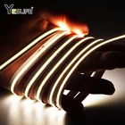 indoor cob led strip light flip chip led tape 24V 1120leds ultra thin destign led decoration lighting strip lights IP22