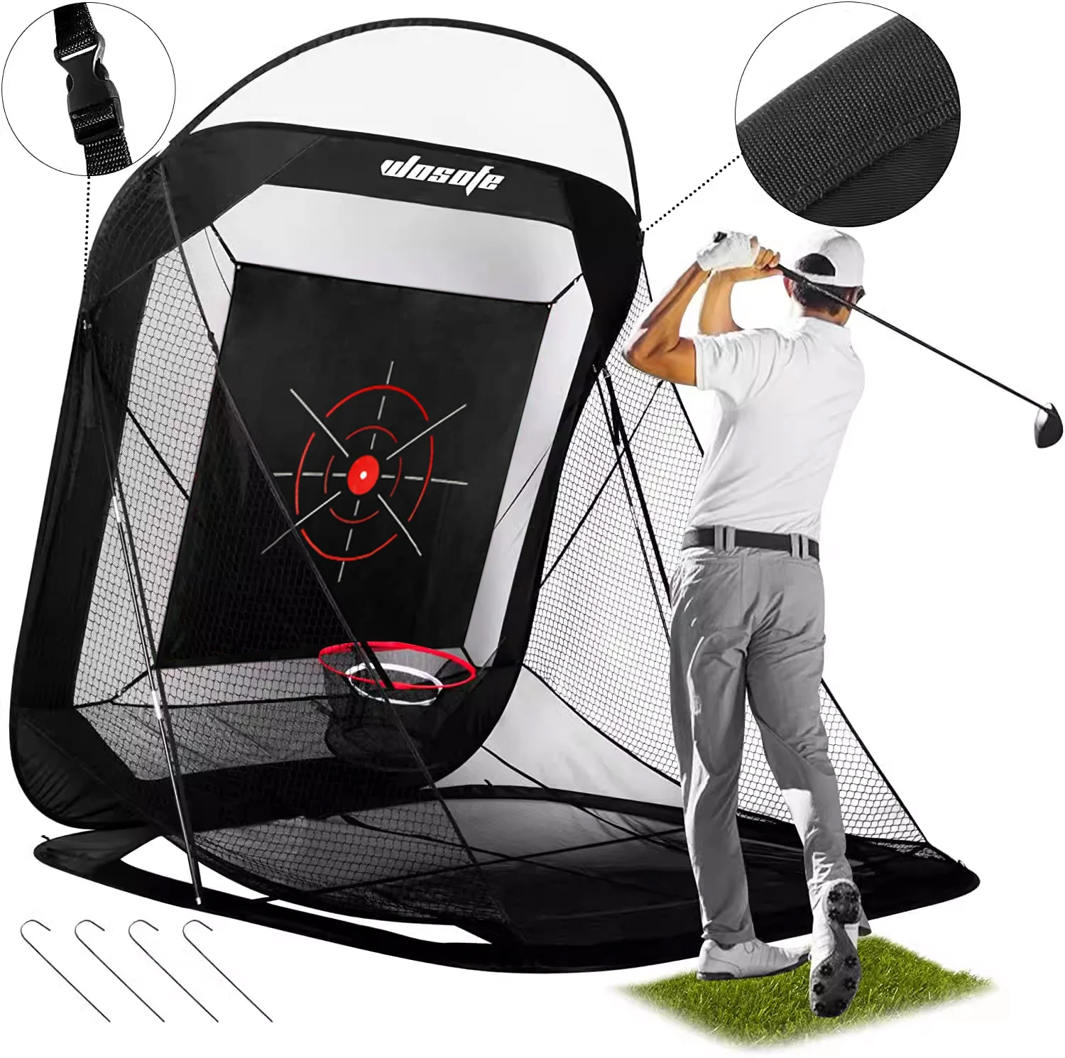 Dropshipping Outdoor Indoor Portable Personal Golf Practice Net Driving Range Golf Chipping Golf Net
Dropshipping Outdoor Indoor Portable Personal Golf Practice Net Driving Range Golf Chipping Golf Net