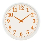 12 inch cheap plastic quartz custom wall clock promotional analog