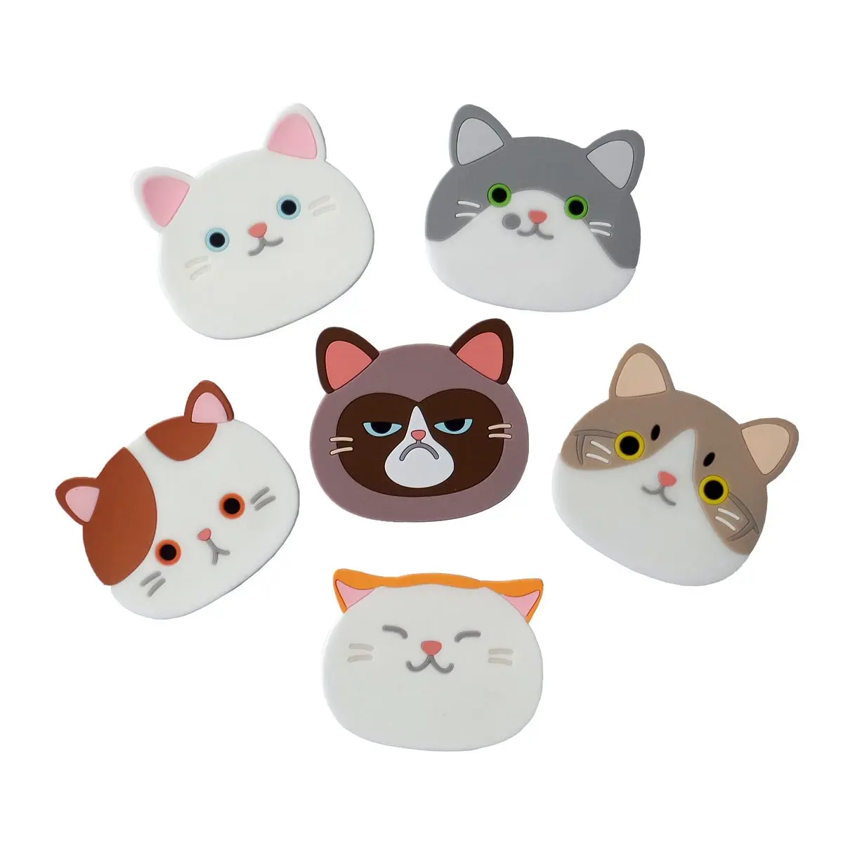 Amazon hot cute silicone cat cup mats promotion gift silicon cup mat pad table protector for cups mugs, 6 colors
Amazon hot cute silicone cat cup mats promotion gift silicon cup mat pad table protector for cups mugs, 6 colors