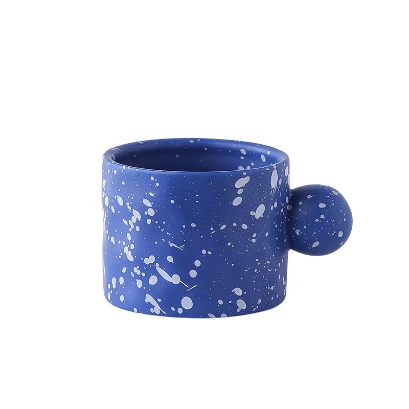 Creative Handmade splash ink mugs with sucer INS Large capacity couple morning water cups wholesales
Creative Handmade splash ink mugs with sucer INS Large capacity couple morning water cups wholesales
