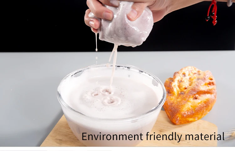 ナットのミルク袋の食品等級のろ過のためのナイロン網ミクロンの浄水器袋 2