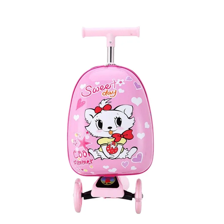Factory wholesale 16 inch waterproof customized cartoon design outdoor children trolley scooter bag luggage for kids
Factory wholesale 16 inch waterproof customized cartoon design outdoor children trolley scooter bag luggage for kids
